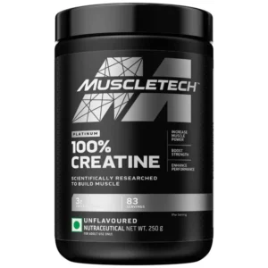 MUSCLETECH 100% CREATINE UNFLAVOURED 400gm